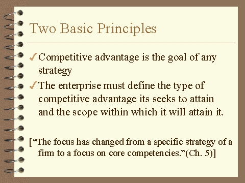 Two Basic Principles